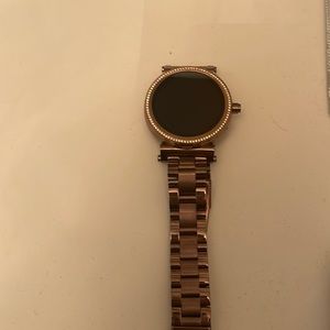 Michael Kors women’s brown smart watch